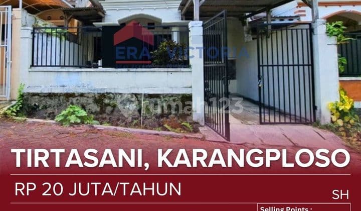 Rumah Sewa Dalam Perumahan One Gate System, Aman Dan Nyaman Dekat Sekolah Al Maahira, Iibs,exit Tol Singosari, Kampus Itn 2. Semi Furnished (2 Bed, 2 Lemari)