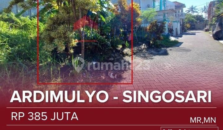 Tanah Kavling Area Singosari Dekat Yonkav, Area Pergudangan, Bdf Cocok Untuk Rumah Tinggal