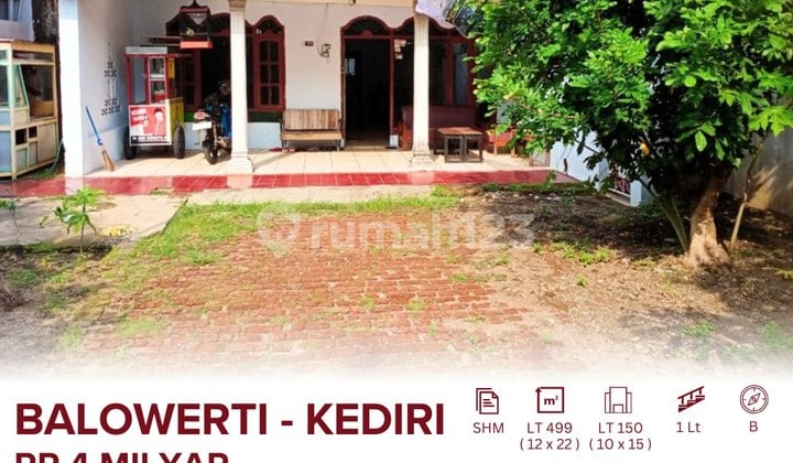 Dijual Disewakan Rumah Terletak Di Tengah Kota Kediri 2 Menit Ke Rs Ad, Rsia Melinda, Kantor Walikota, Kediri Town Square, Dan Jalan Dhoho