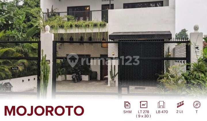 Fully Furnished House in Mojoroto, Kediri City Near Tourist Attractions & Culinary Area