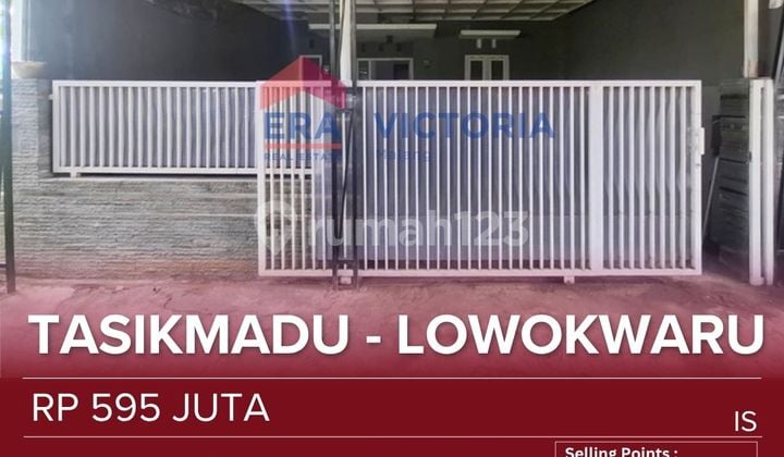 Rumah Dijual - Area Strategis Lowokwaru Malang