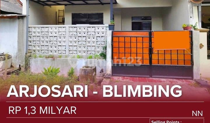 Rumah Dijual Dekat Terminal Arjosari, Pengadilan Negeri Malang, Pengadilan Agama, Rs Persada Sangat Dekat Ke Pusat Kota
