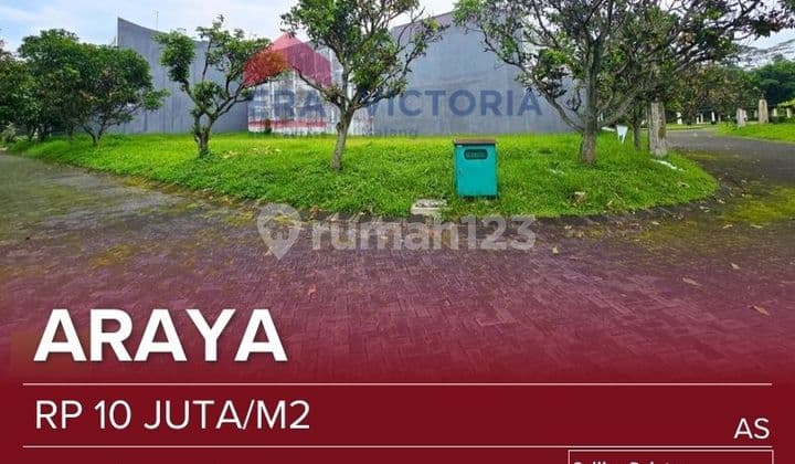 Dijual Tanah Kavling di Perumahan Elit Araya - Kota Malang