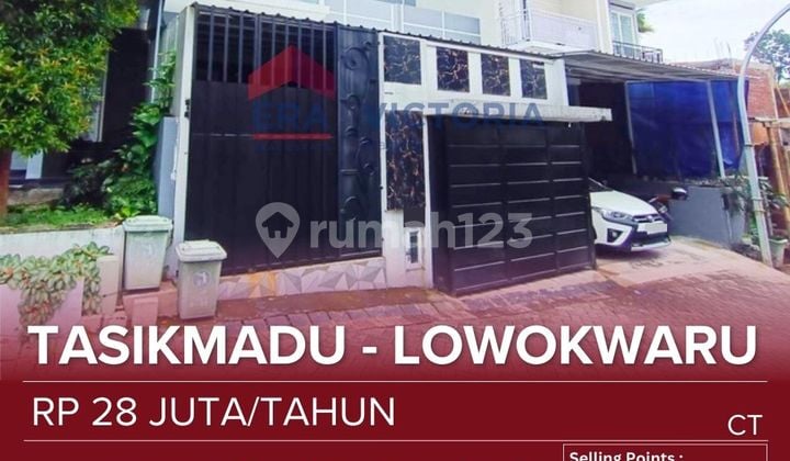 Rumah Dalam Cluster, Security 24 Jam, One Gate System Dekat ke Pusat Bisnis dan Kuliner Suhat, Kampus Ub, Asia, Polinema, Abm, Perkopian Sudimoro. Semi Furnished