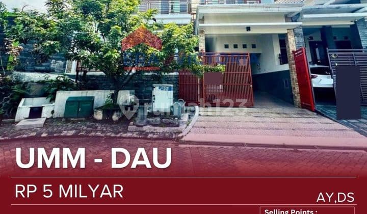 Rumah Kos Aktif Dalam Perumahan One Gate System, Row Jalan Lebar Selangkah ke Kampus Umm, Uin Malang, Fasilitas Umum Kos Eksklusif dan Cocok untuk Guest House, Passive Income, Investasi, Akses Cepat Menuju Berbagai Wisata Kota Batu (Seperti Bns dan Museum