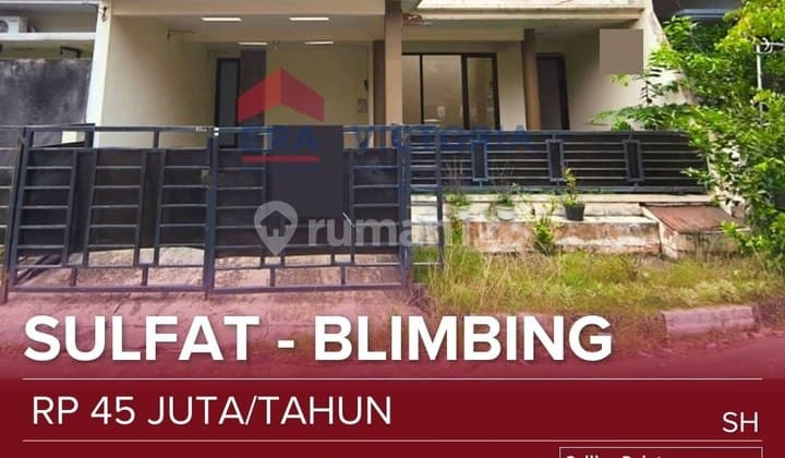Rumah Sewa Dalam Perumahan - Lokasi Nyaman & Strategis Kawasan Sulfat