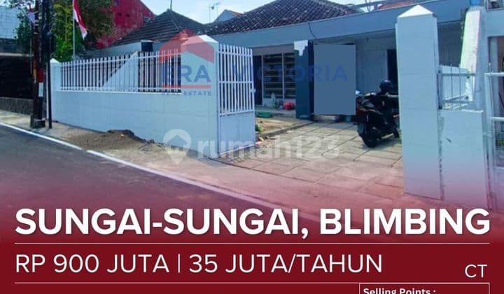 Rumah Siap Huni Lokasi Strategis Tengah Kota Di Lingkungan Aman & Nyaman Dekat Rumah Sakit Lavallete, Rumah Sakit Saiful Anwar, Smpn 5, Sekolah Cor Jesu, Stasiun, Pasar Klojen