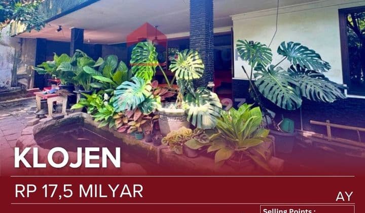 Vintage House For Sale Located in a Very Strategic Location in the Center of Malang City Near MOG, Aria Gajayana Hotel, Culinary Center, Wide Street Cafe Row, Good and Well-Maintained Condition Suitable for a Guesthouse, Various Businesses. Fully Furnished