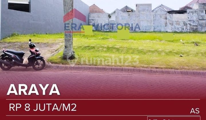 Tanah Murah Boulevard Araya - Double Wayharga Cuma 8 Jt/M²