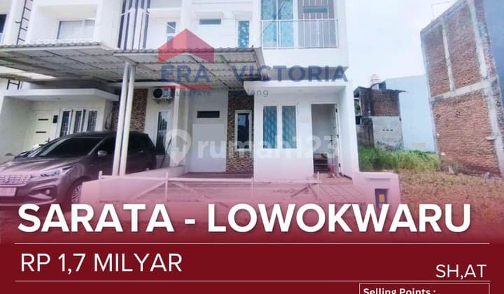Rumah Jual Dalam Cluster Tengah Kota Akses Mudah Lingkungan Tenang dan Nyaman Dekat Hotel Savana, Pasar Tawangmangu, Kuliner Suhat