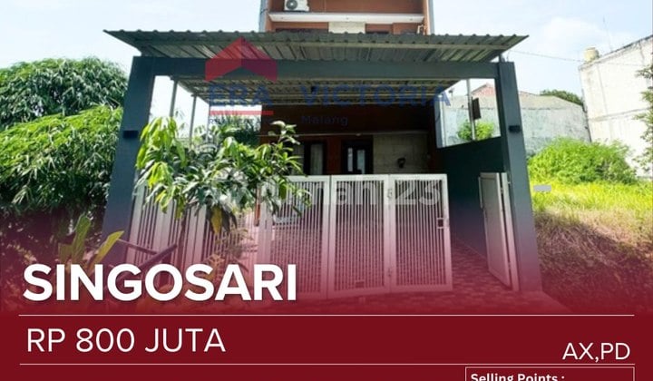 Rumah Minimalis One Gate System Dekat Exit Tol Karanglo, Pusat Belanja dan Bisnis Cocok untuk Pasangan Muda