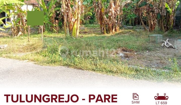 Dijual Tanah Kavling Di Tulungrejo Pare Kab Kediri Dekat Rs Tulungrejo, Alun-alun Pare, Kampung Inggris & Terminal Pare