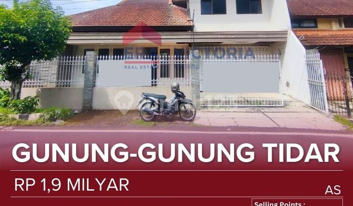 Rumah Dijual Di Area Gunung-gunung Dekat Raya Tidar, Lai Lai Expressakses Mudah Ke Pusat Kota