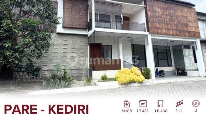 Dijual Rumah Lengkap Kolam Ikan & Taman Dalam Perumahan Di Pare Kab Kediri Dekat Polsek Pare, Supermarket Top & Rs Hva