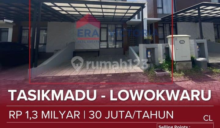 Rumah Jual Lokasi Strategis One Gate System Tengah Kota 15 Menit Ke Kampus Ub, Itn, Tol Singosari, Ke Kota Wisata Batu. Full Furnished