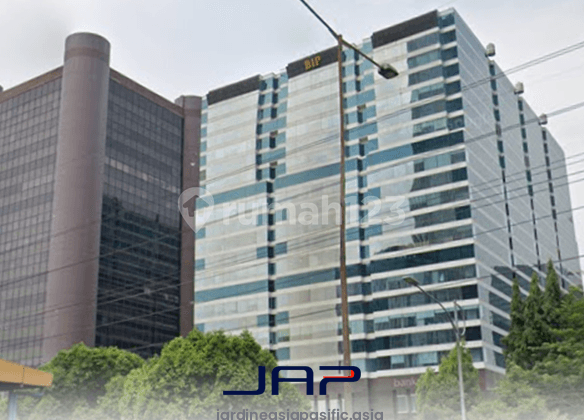 Sewa Kantor Graha BIP 210 M2 Semi Furnished di Area Gatot Subroto