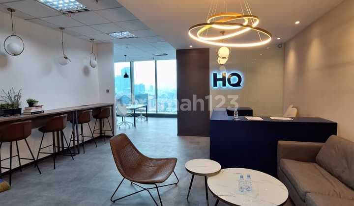 Kantor Unit Furnished 8 Pax di Lippo Thamrin Dekat MRT