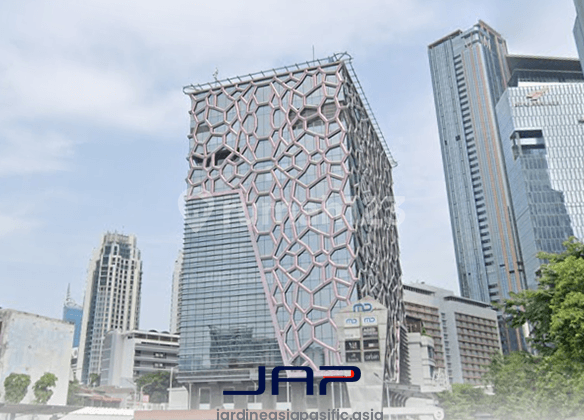 Sewa Kantor MD Place 1 Luas 251 M2 Bare Kuningan Dekat Akses LRT