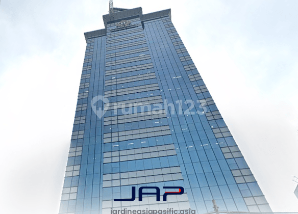 Mt Haryono Area Office in Graha Pratama 205 Sqm Bare Near MRT