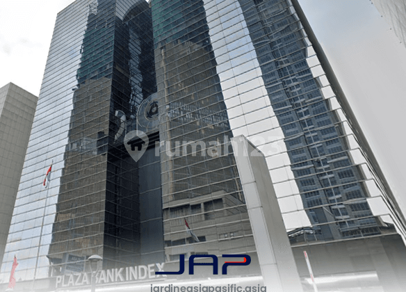 Kantor Area Thamrin di Plaza Bank Index 569,71 Sqm Furnished Dekat MRT
