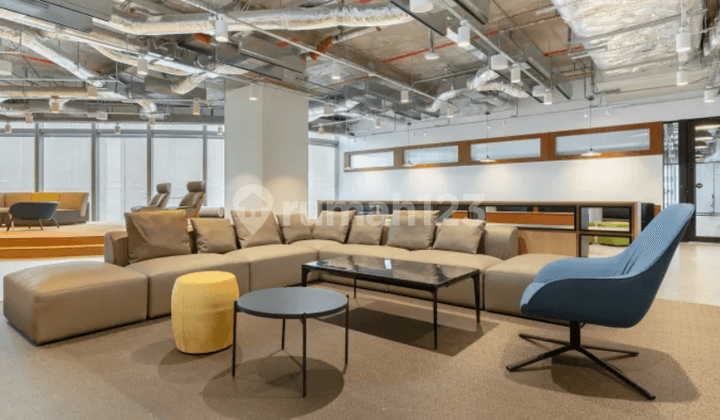 Kantor Unit Furnished 4 Pax di Kensington Jakarta Dekat Mall