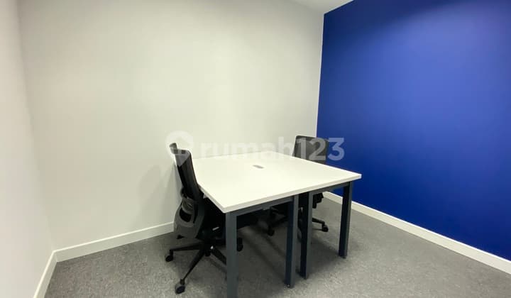 Sewa Kantor Unit Furnished 2 Pax di M Center Kebayoran Lama