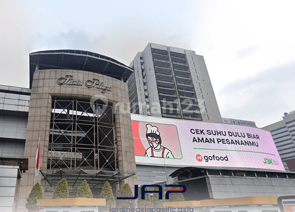Kantor Area Senayan di Ratu Plaza 219,68 Sqm Bare