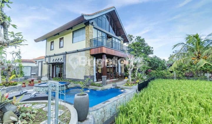 SPECTACULAR 3 BEDROOM VILLA WITH VAST RICE FIELD VIEW IN KEMENUH SUKAWATI GIANYAR