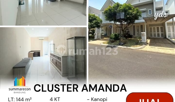 Jual Rumah Cluster Amanda Summarecon Bandung