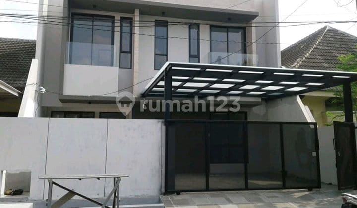 Rumah Baru 2 Lantai Pondok Tjandra Pokcan Dekat Raya Merr Toll Rungkut Dan Upn