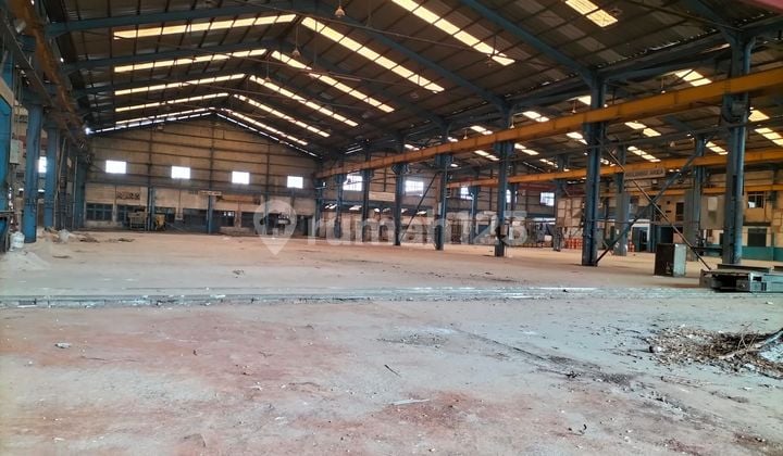 Dijual Cepattt ex pabrik baja siap pakai lengkap ad crane!!