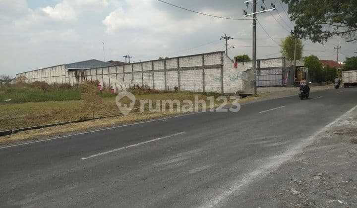 Tanah Jalan Adi Sumarmo Colomadu Strategis Potensial