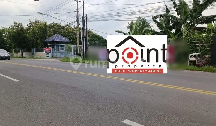 Tanah Pinggir Jalan Raya Colomadu Solo Strategis Potensial