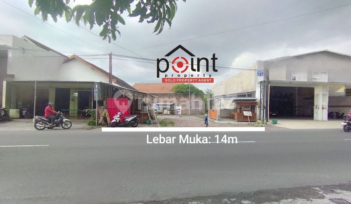 Tanah Pinggir Jalan Raya Gentan Strategis Siap Bangun