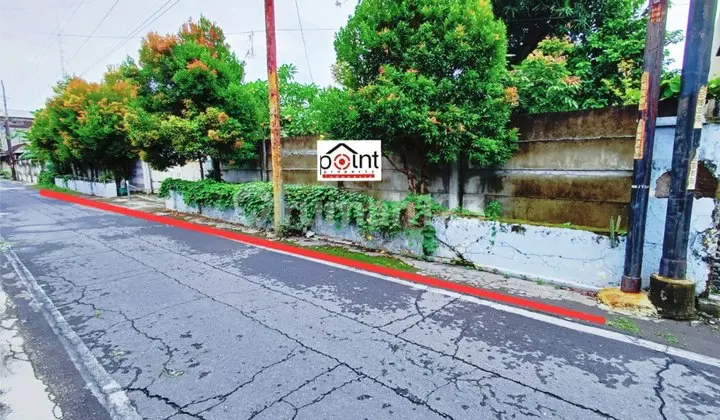 Wide Land in Solo City SHM 1298m² Near Jl. Veteran Surakarta