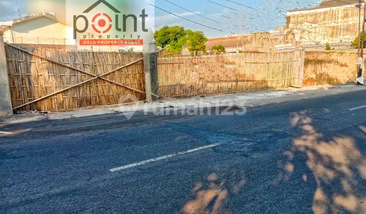 Tanah Lahan Disewakan Tengah Kota Solo Strategis