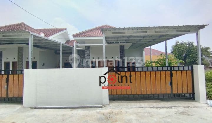 Rumah Baru Colomadu Siap Huni Sudah Pagar Kanopi