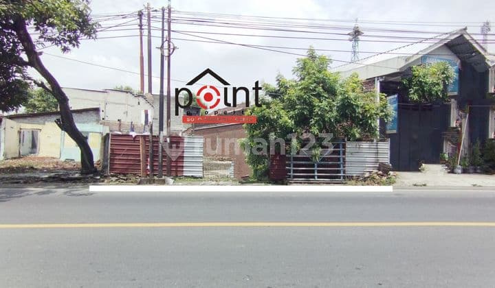 Tanah Pinggir Jalan Raya Mojosongo Solo Dekat Ringroad Dan Tol