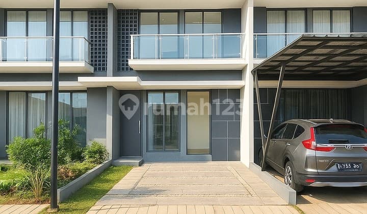 Dijual rumah modern siap huni di serpong park bsd bagus siap huni