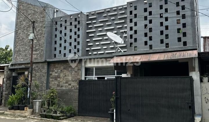 Dijual rumah modern harga terjangkau di komplek bakti jaya siap huni