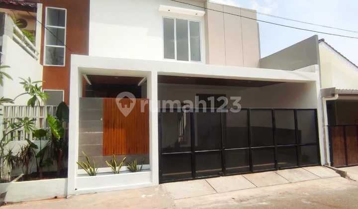 Dijual rumah modern bagus di sektor 9 bintaro lokasi nyaman strategis & siap huni
