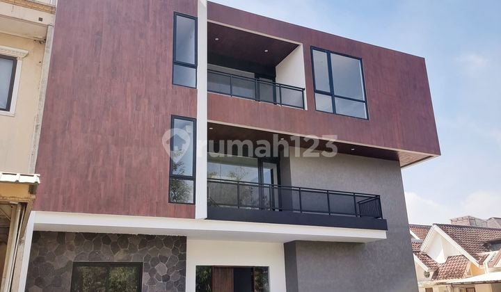 Dijual rumah mewah di alam sutera bangunan baru hook & siap huni