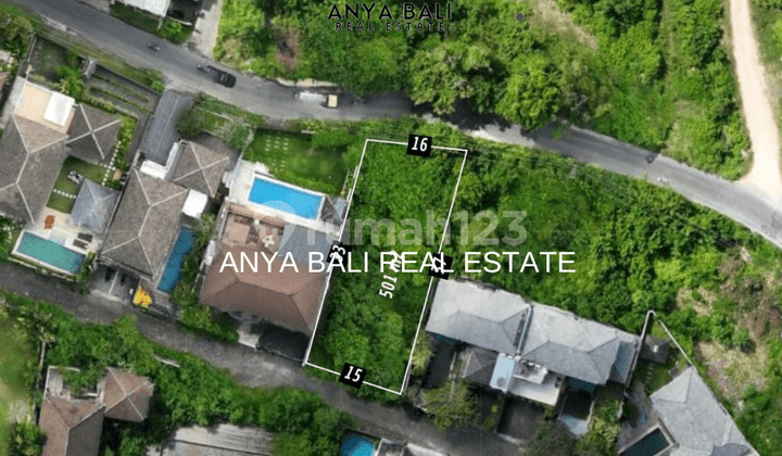 Dijual Cepat Tanah 5,01 Are Lokasi Premium Di Ungasan Bali