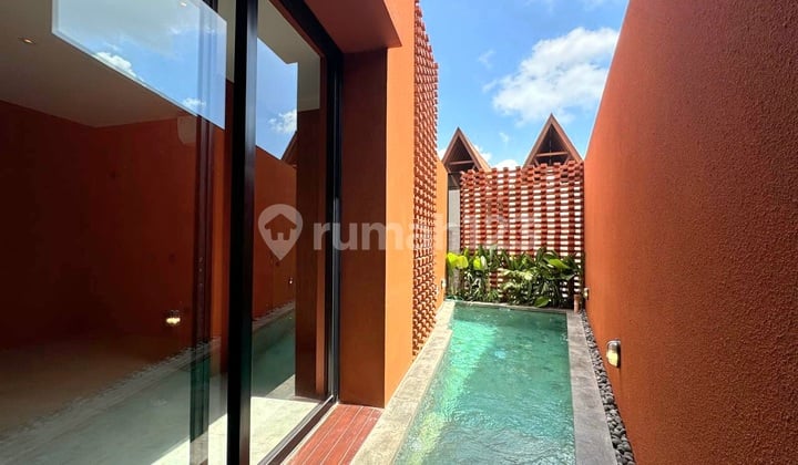 Brand New Villa Terracota Unfurnished With Rice Paddy Field View In Pererenan Canggu