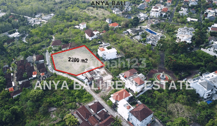 Tanah 22 Are Unblock View Laut di Pecatu Bali