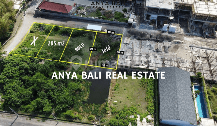 SHM land 202 m² in Seminyak Kerobokan