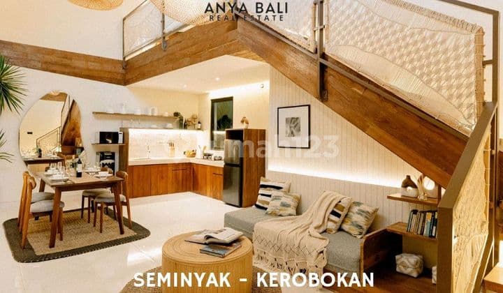 Yearly Rent Modern 2 Bedrooms Villa Furnished In Seminyak Bali