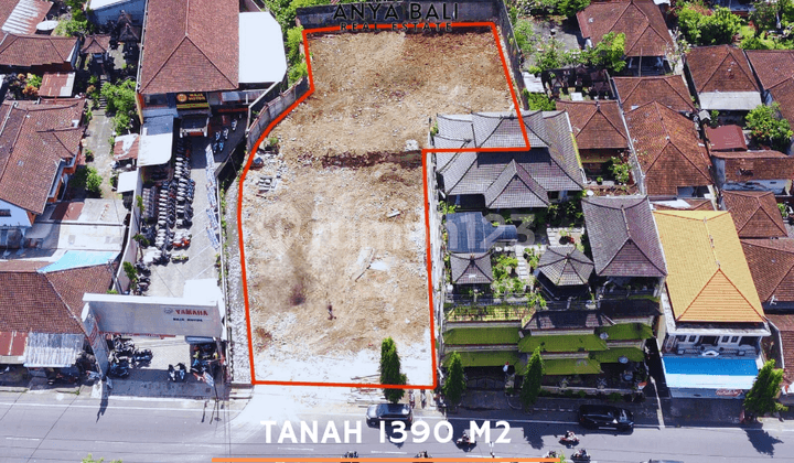 Tanah di Pesiapan, Tabanan SHM 1.390 m²
