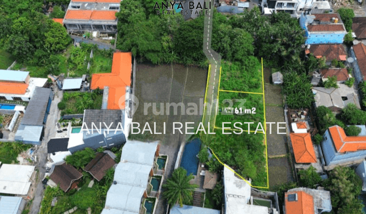 Land in Semer, Kerobokan Badung SHM 261 m²