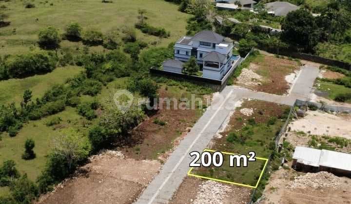 Sisa 1 Kavling Tanah 200 M2 View Laut Dekat Pantai Pandawa Bali
